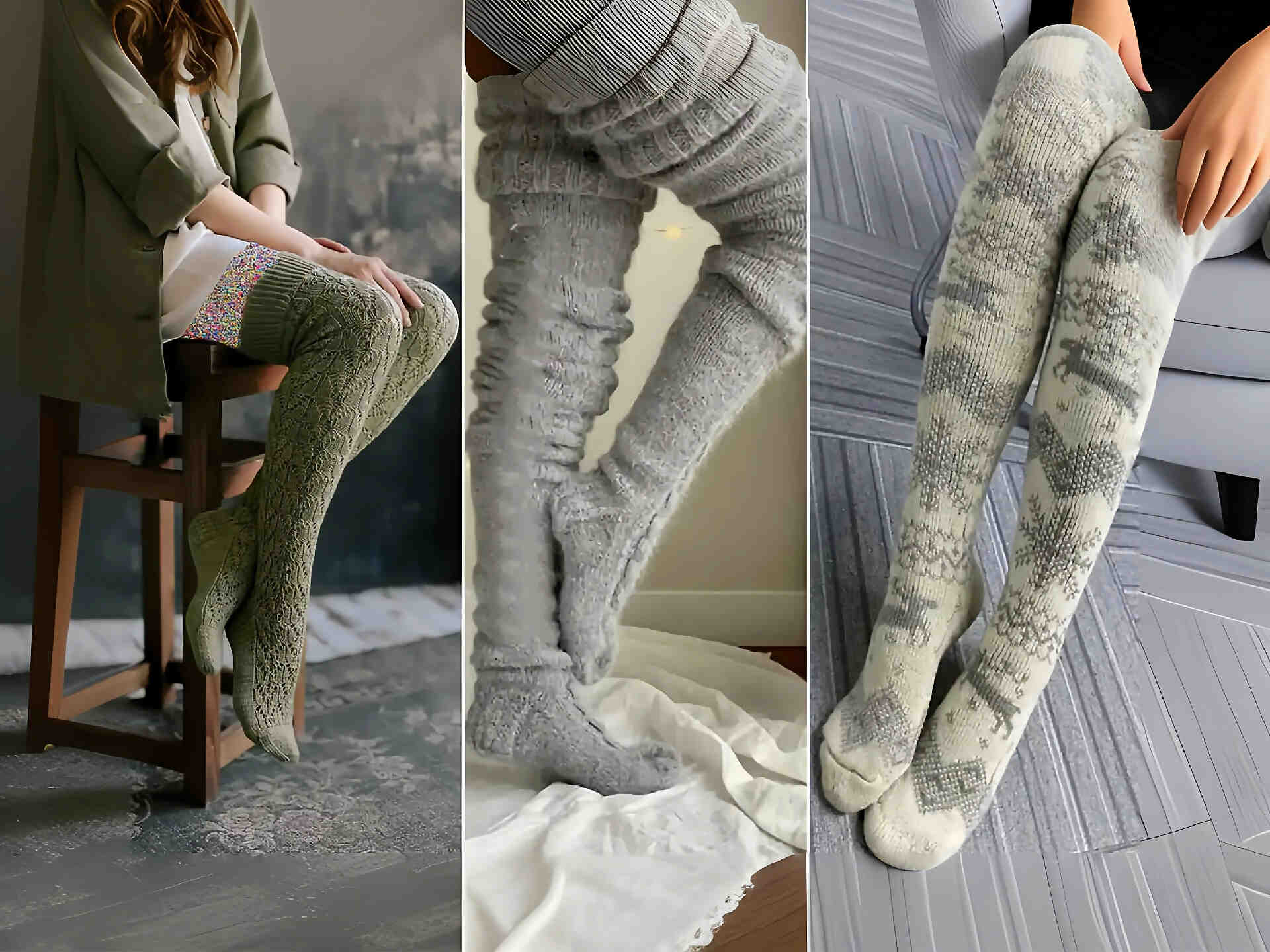 راهنمای انتخاب جوراب زمستانی: مقایسه جوراب‌های حوله‌ای، پشمی و نخی