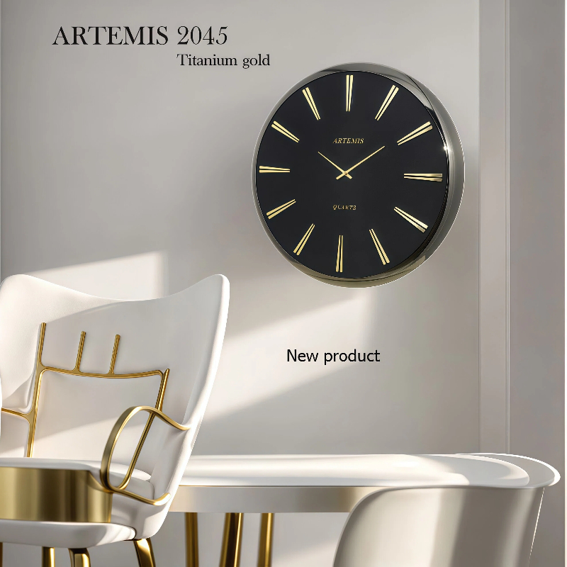 ساعت-دیواری-آرتمیس-مدل-2045-تیتان-گلد-سایز-B