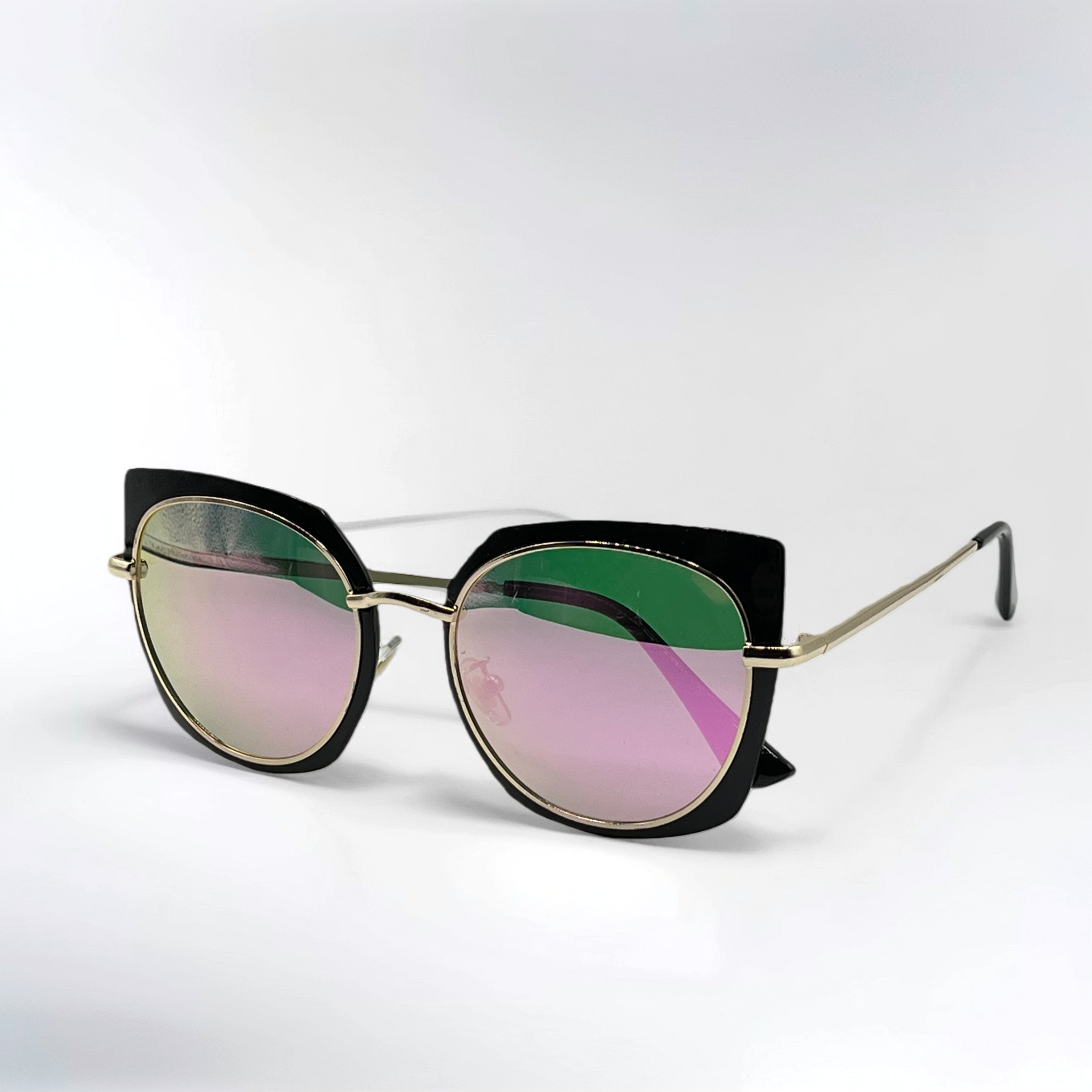 عینک آفتابی زنانه LvBao رفلکس صورتی