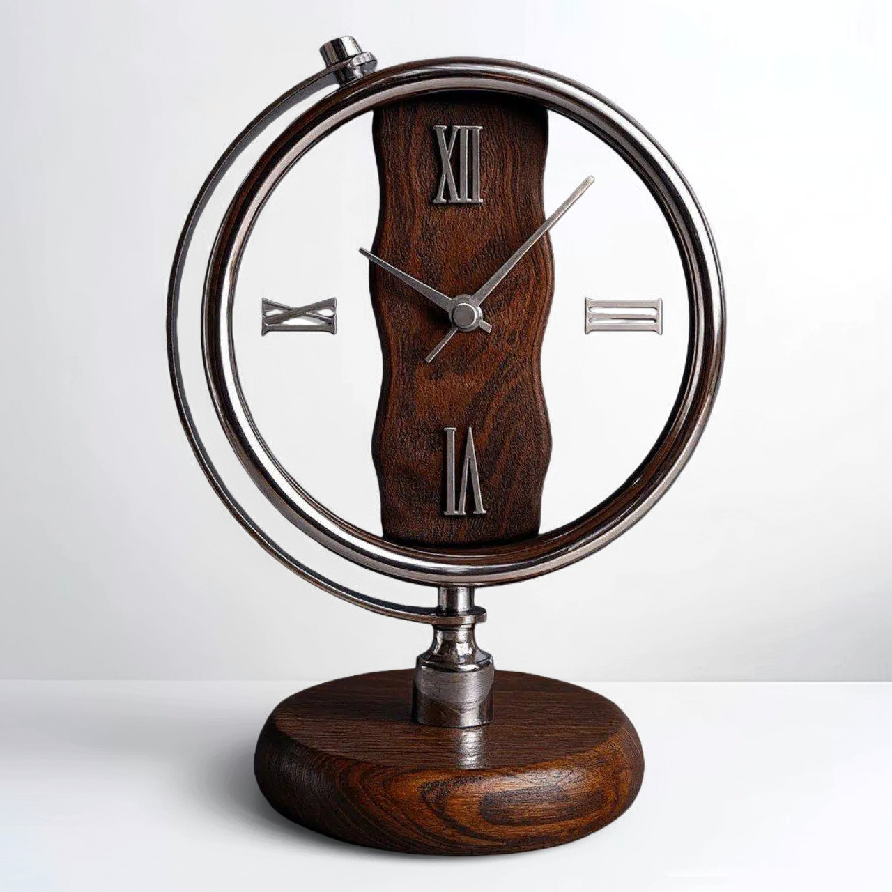 ساعت رومیزی آرتمیس مدل 30311 سیلور (نقره ای)