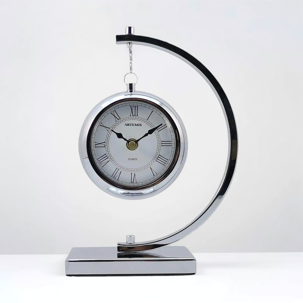 ساعت رومیزی آرتمیس مدل 30260 سیلور (نقره ای)