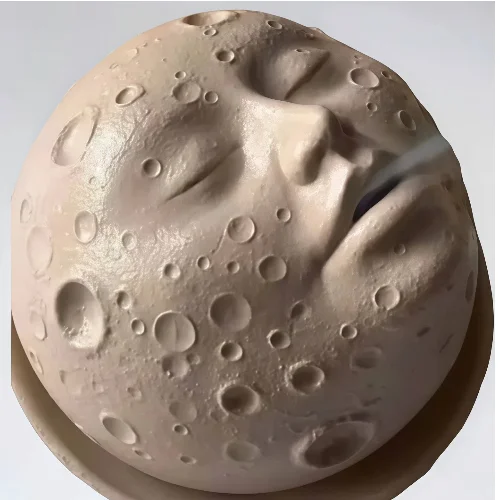 جا عودی طرح ماه سنگ مصنوعی